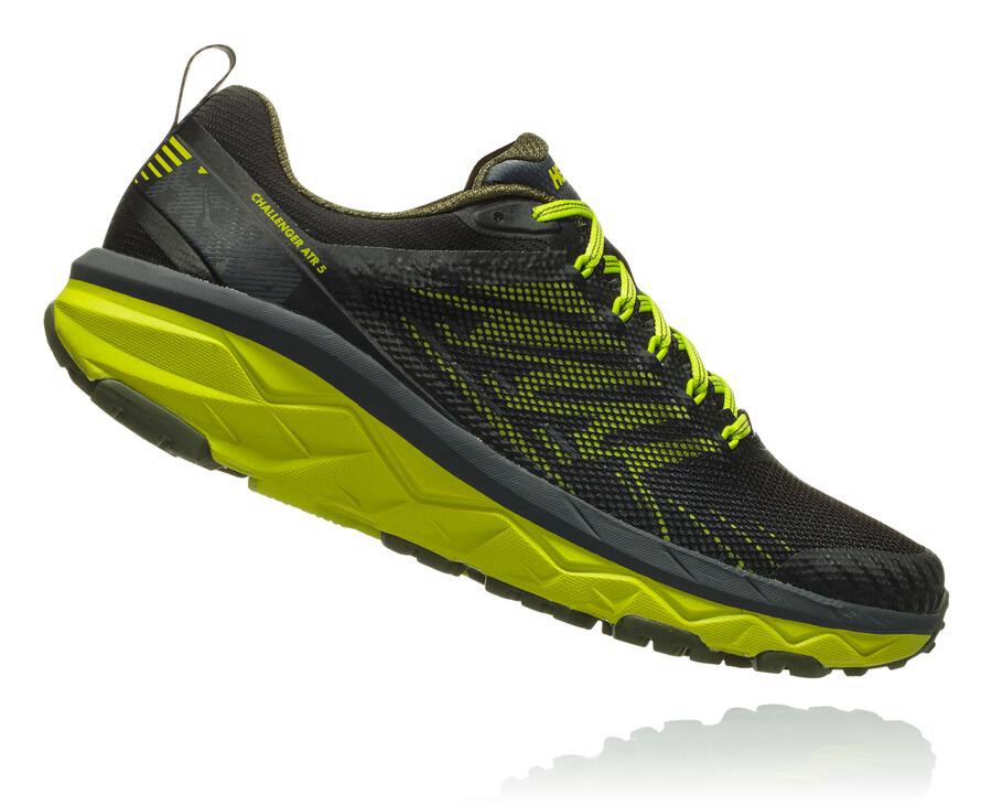 Hoka One One Spor Ayakkabı Erkek Siyah/Yeşil - Challenger Atr 5 - RH0534217